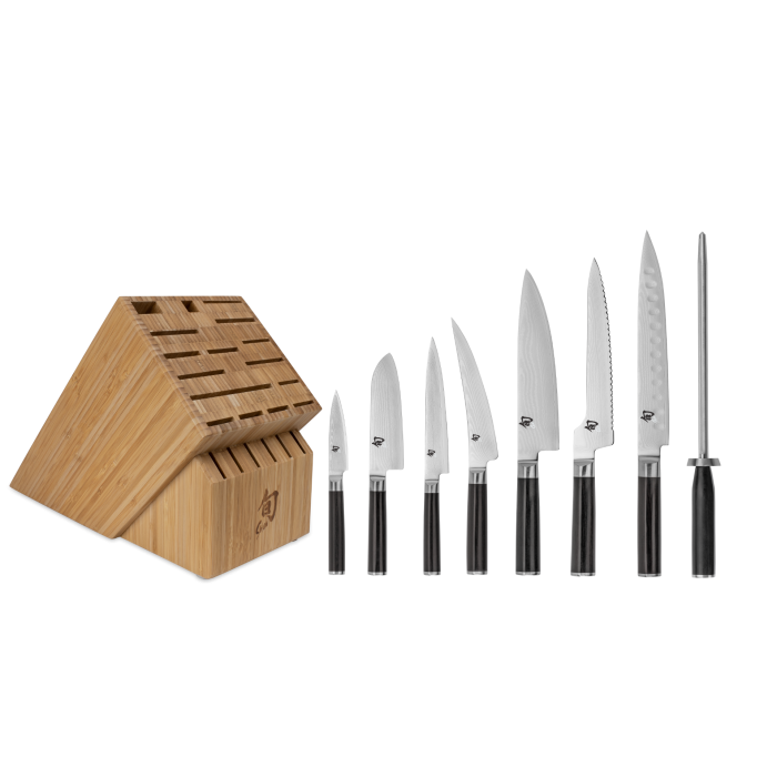 shun Classic 9-Piece Chef's Choice Block Set