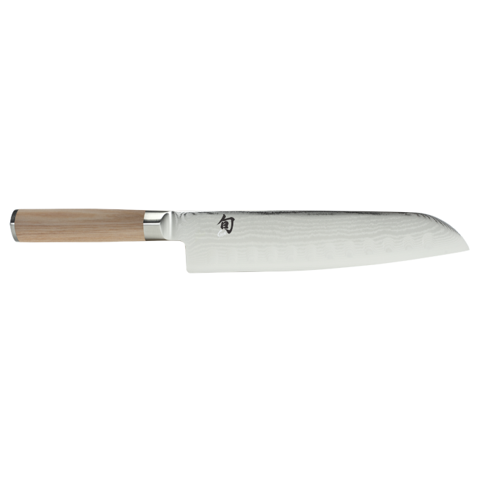 shun Classic Blonde 8.5" Hollow Ground Santoku