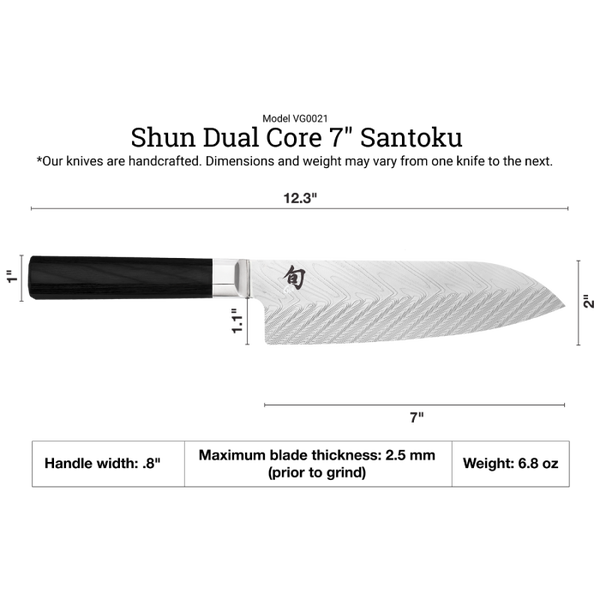 Shun Dual Core 7" Santoku