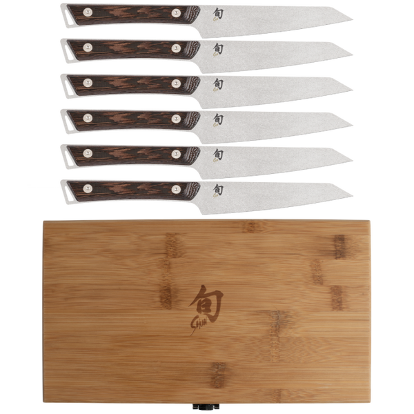 Shun Kanso 6-Piece Steak Knife Set