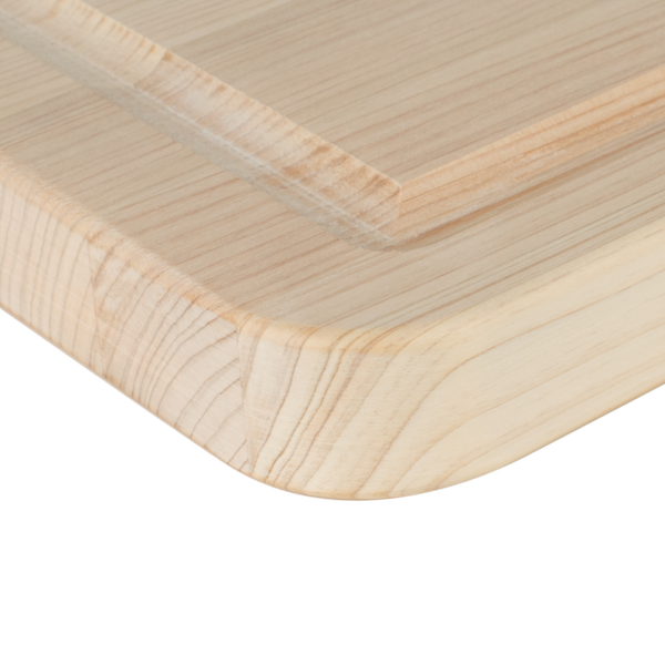 Shun Large Hinoki Cutting Board With Juice Groove