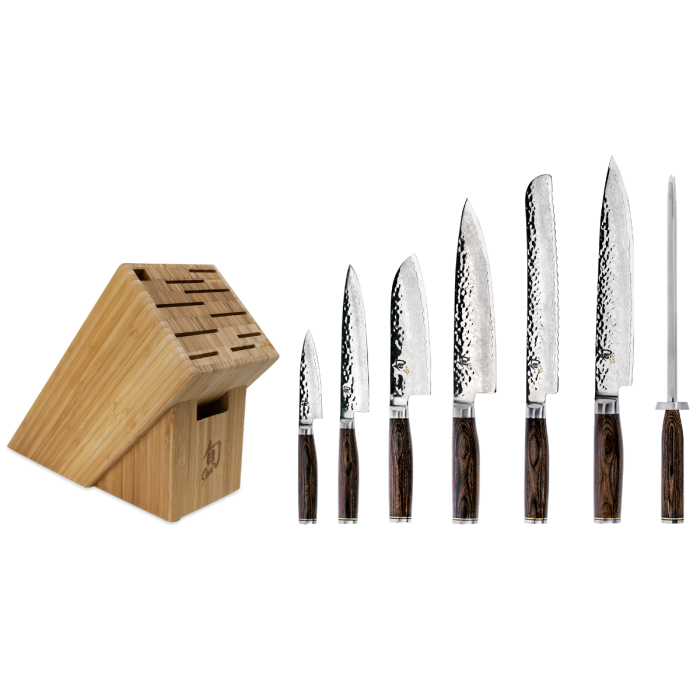 shun Premier 8-Piece Professional Block Set