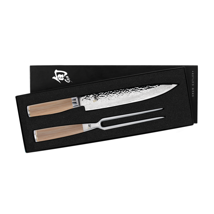 shun Premier Blonde 2-Piece Carving Set