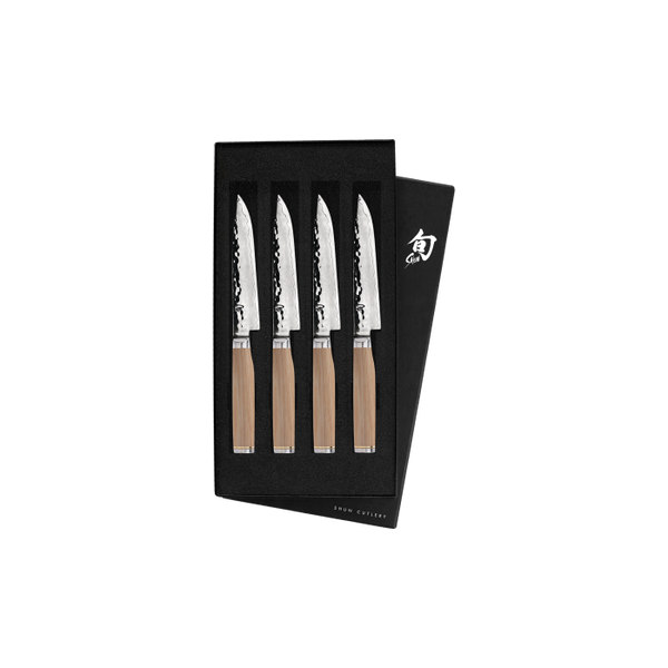 Shun Premier Blonde 4-Piece Steak Set