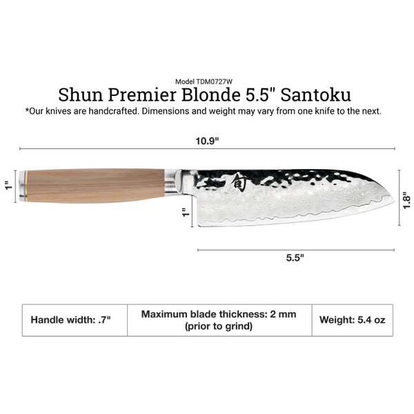 Shun Premier Blonde 5.5" Santoku