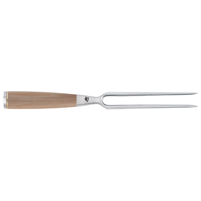 shun Premier Blonde 6.5" Carving Fork