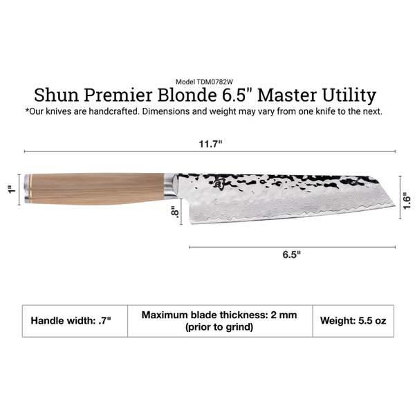 Shun Premier Blonde 6.5" Master Utility Knife