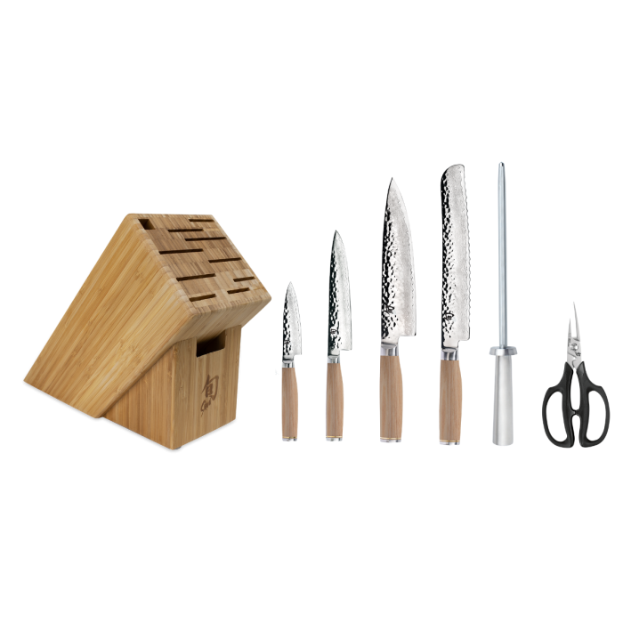 shun Premier Blonde 7-Piece Essential Block Set