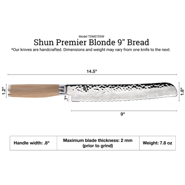 Shun Premier Blonde 9" Bread Knife