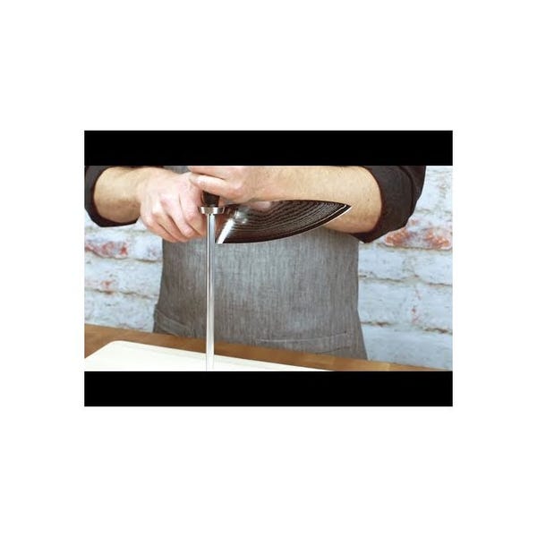 Shun Shun Combination Honing Steel 9"