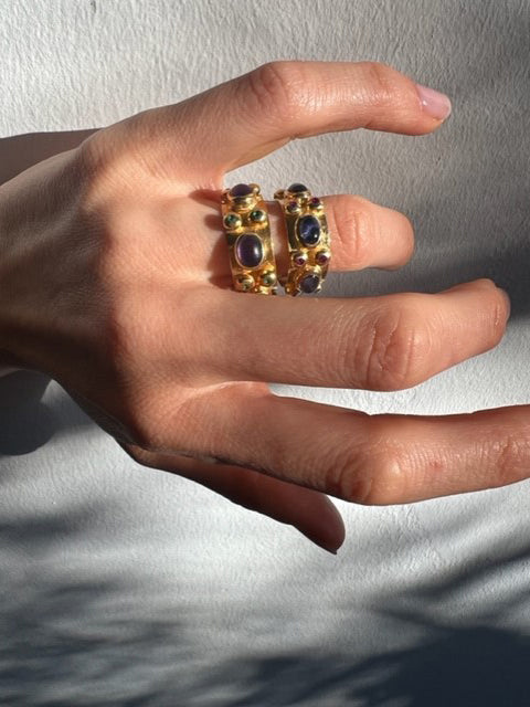 Shyla Andromeda Ring Purple