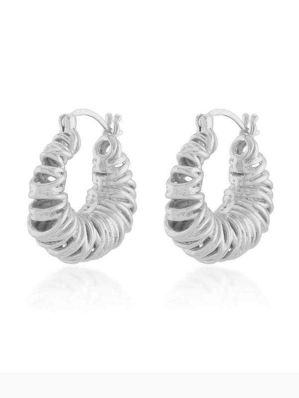 Shyla Biarritz Earrings Silver