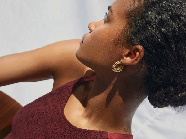 Shyla Biarritz Earrings Silver