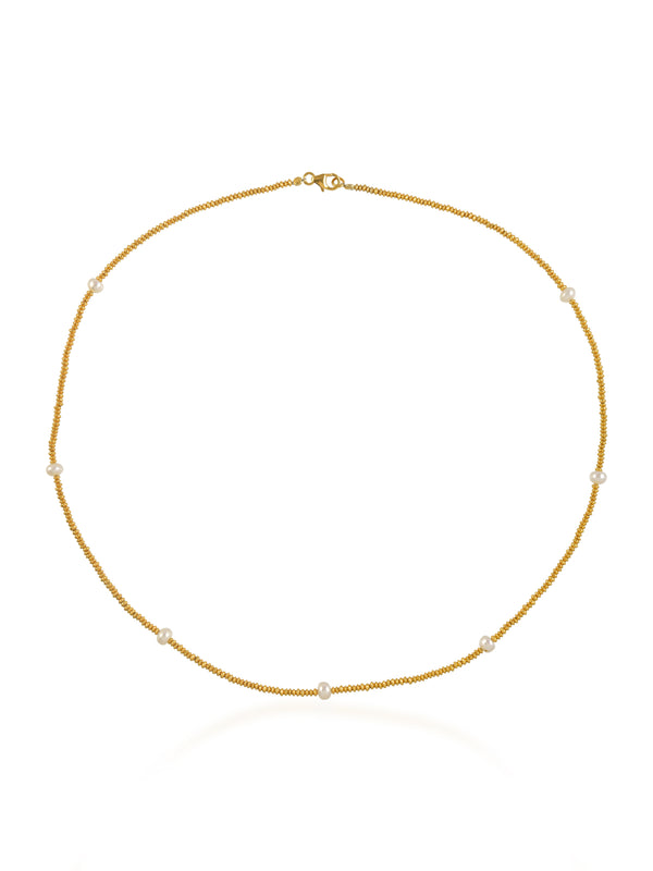 Shyla Cami Necklace Pearl