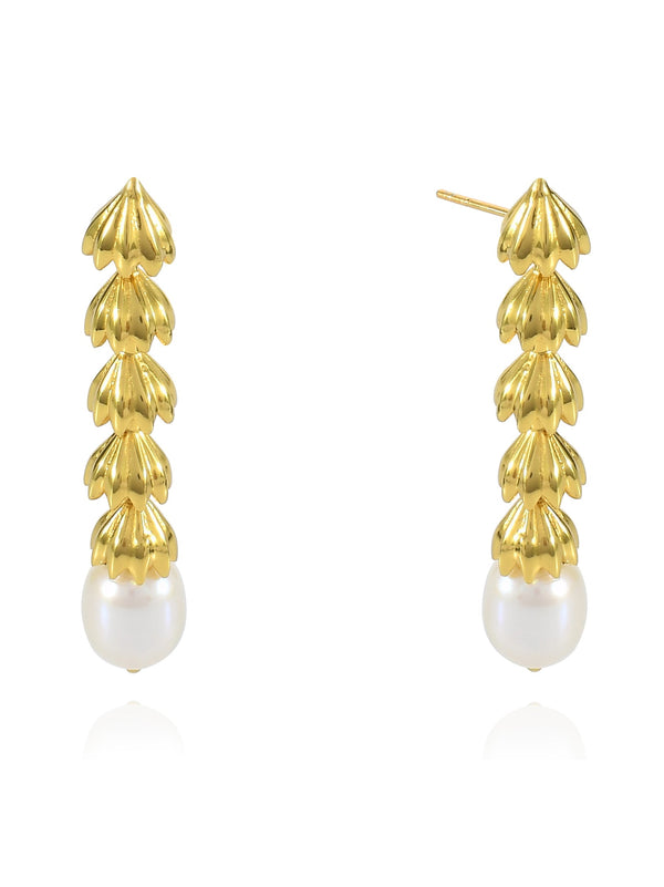 Shyla Chandelier Earrings Champagne