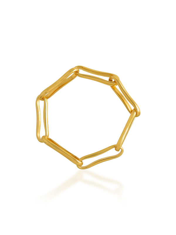 Shyla Chunky Link Bracelet Gold