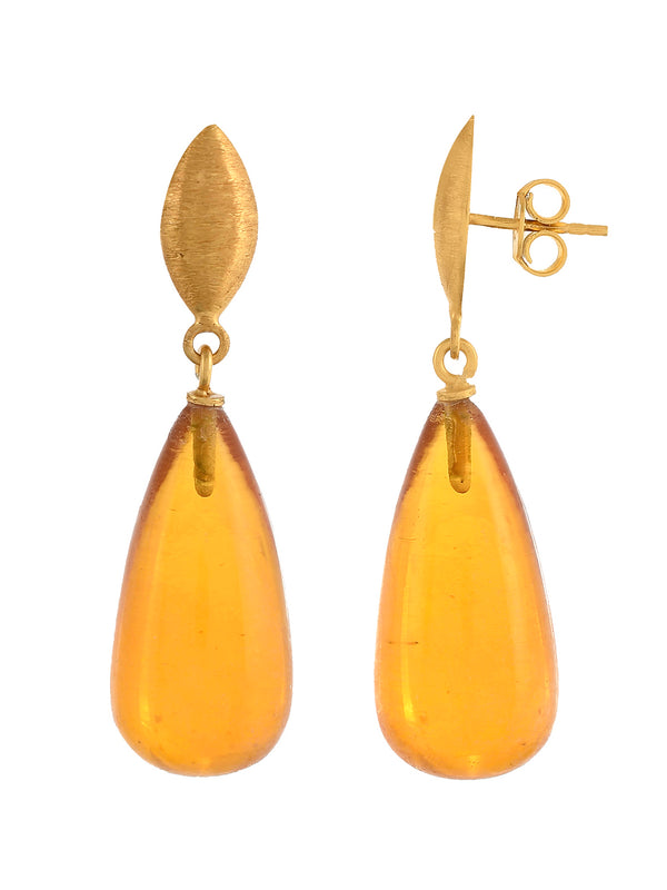 Shyla Corine Earrings Citrine