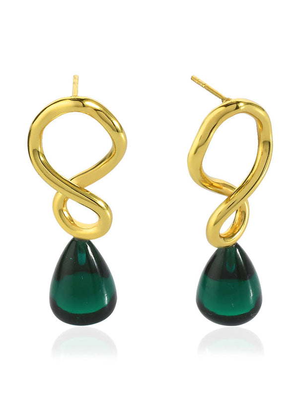 Shyla Corsica Earrings Champagne