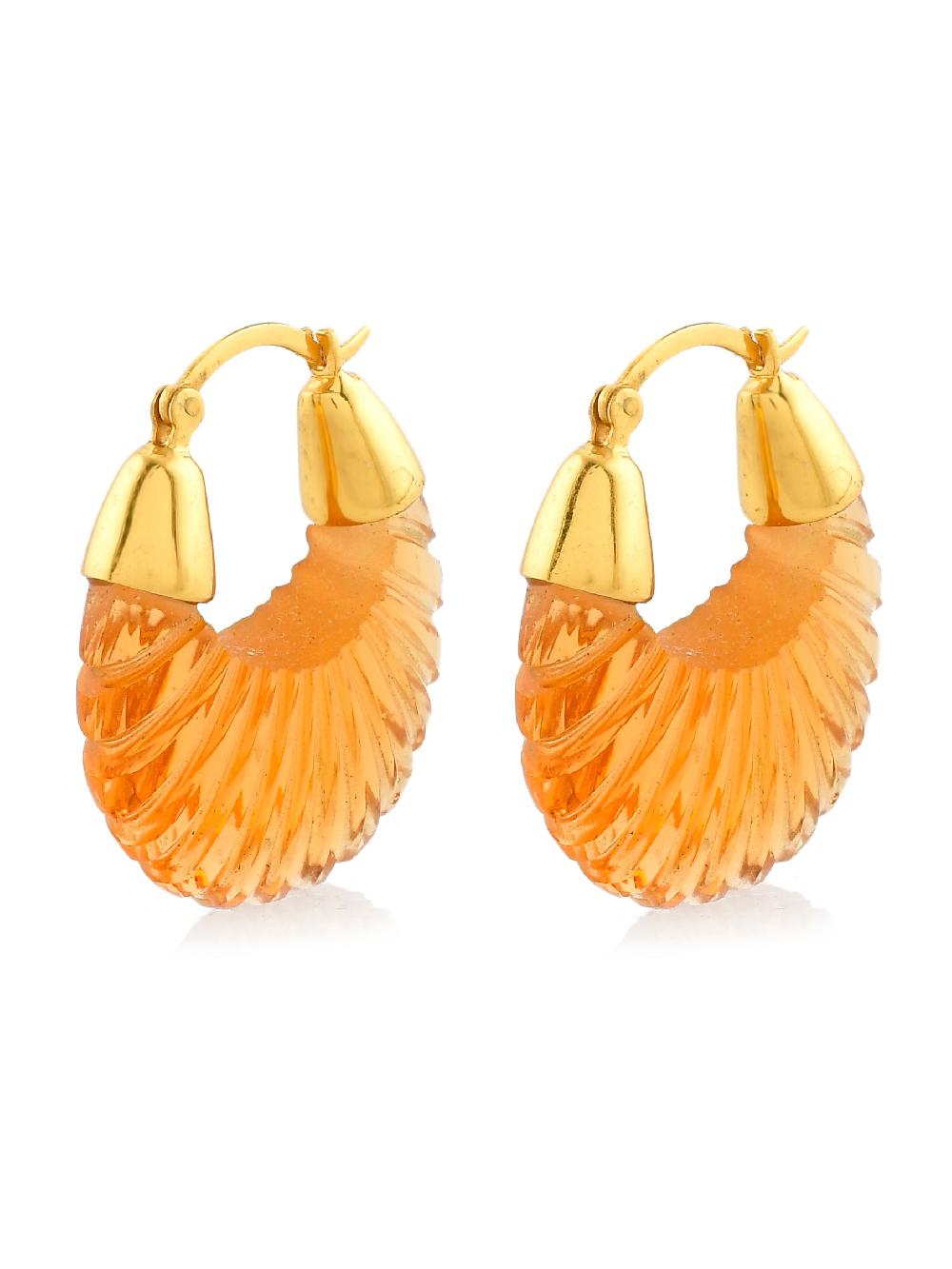 Shyla Ettienne Earrings Champagne