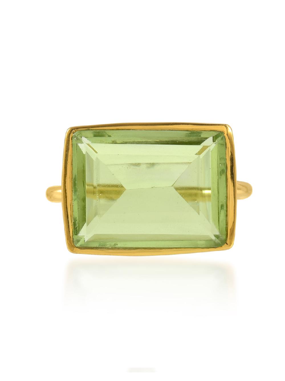 shyla Lenny Ring Soft Green
