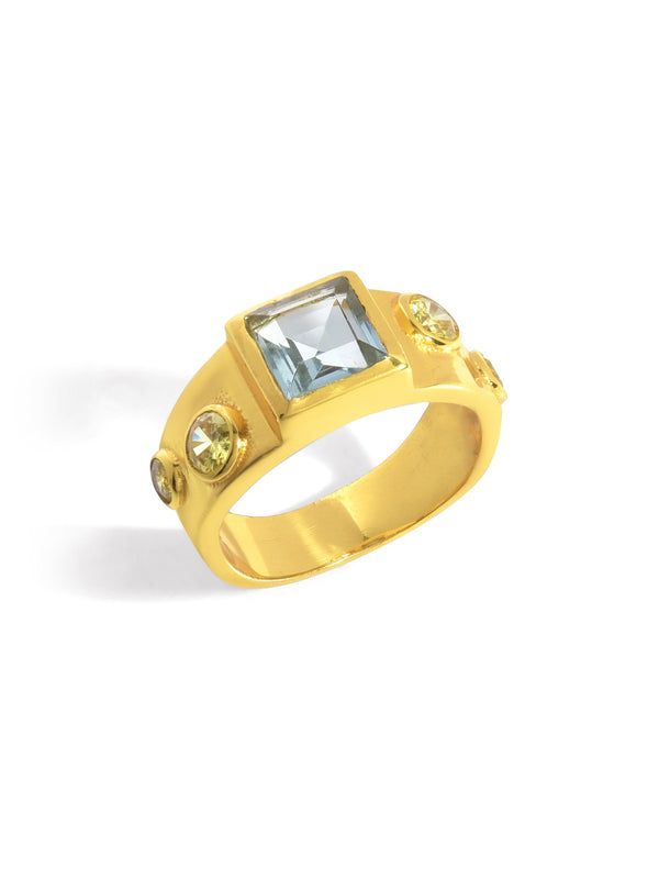 Shyla Lolita Ring Light Blue