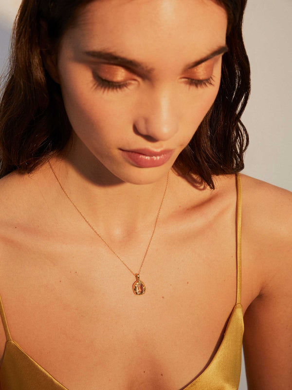 Shyla Medina Necklace Emerald