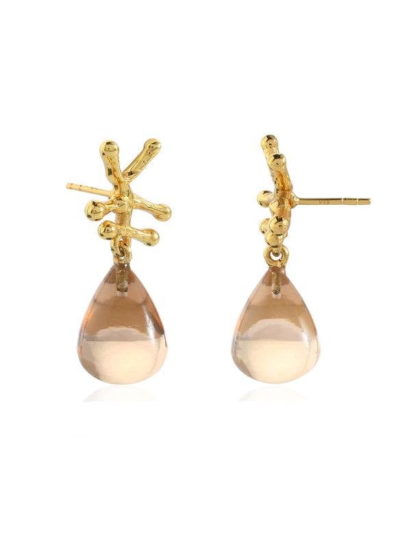Shyla Nuria Earrings Champagne