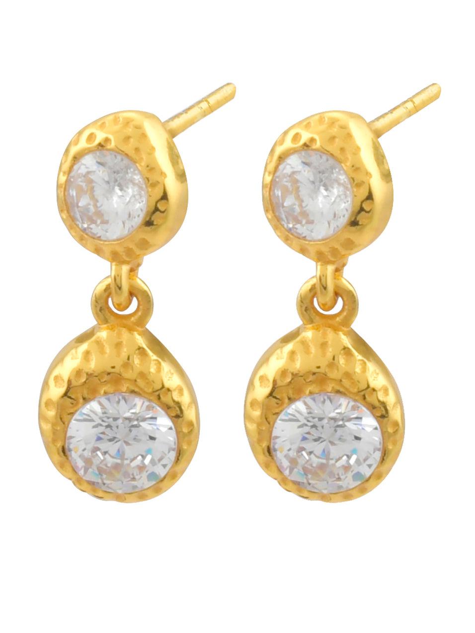 shyla Odessa Earrings Clear