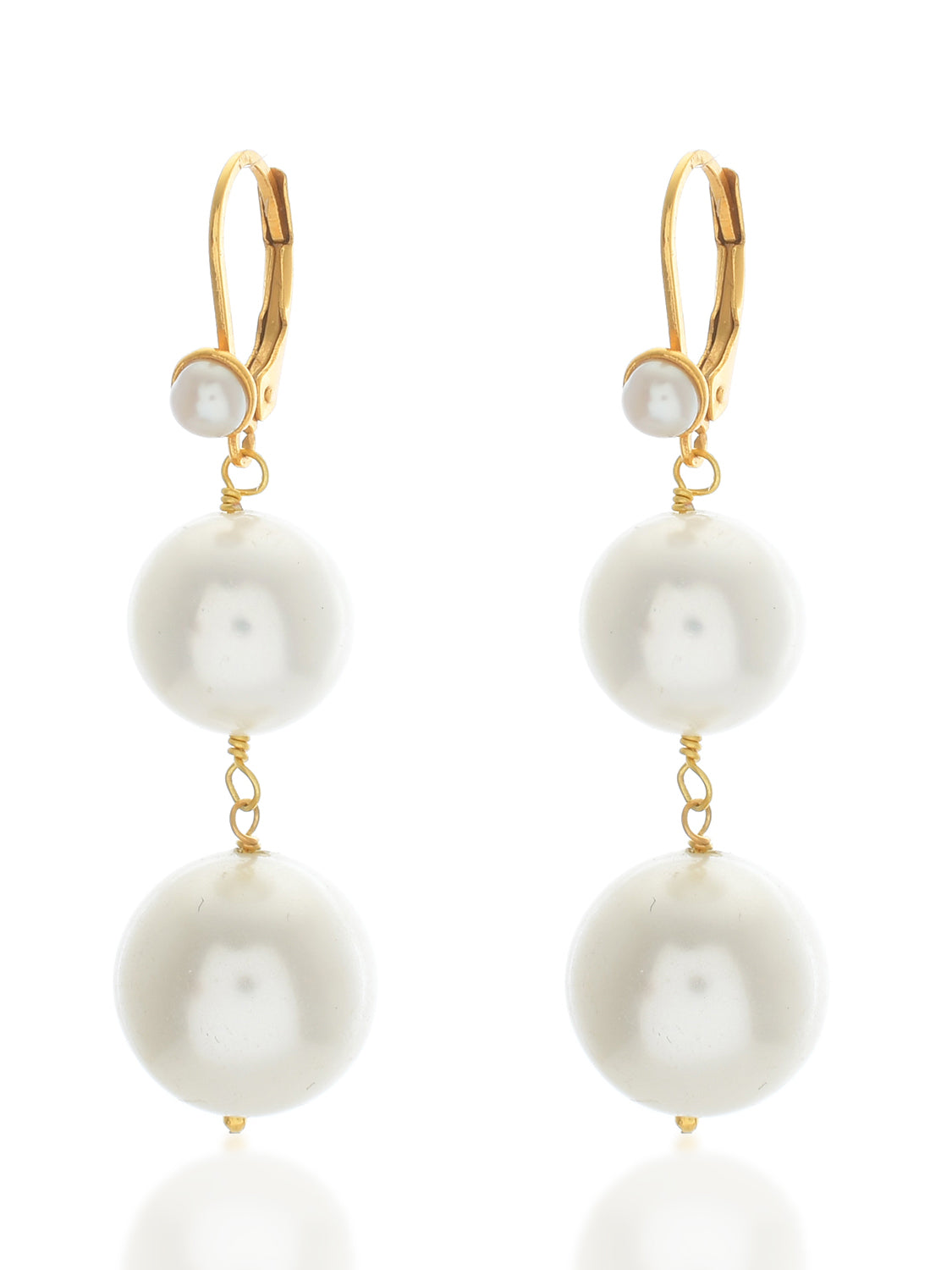 Shyla Pernille Earrings Pearl
