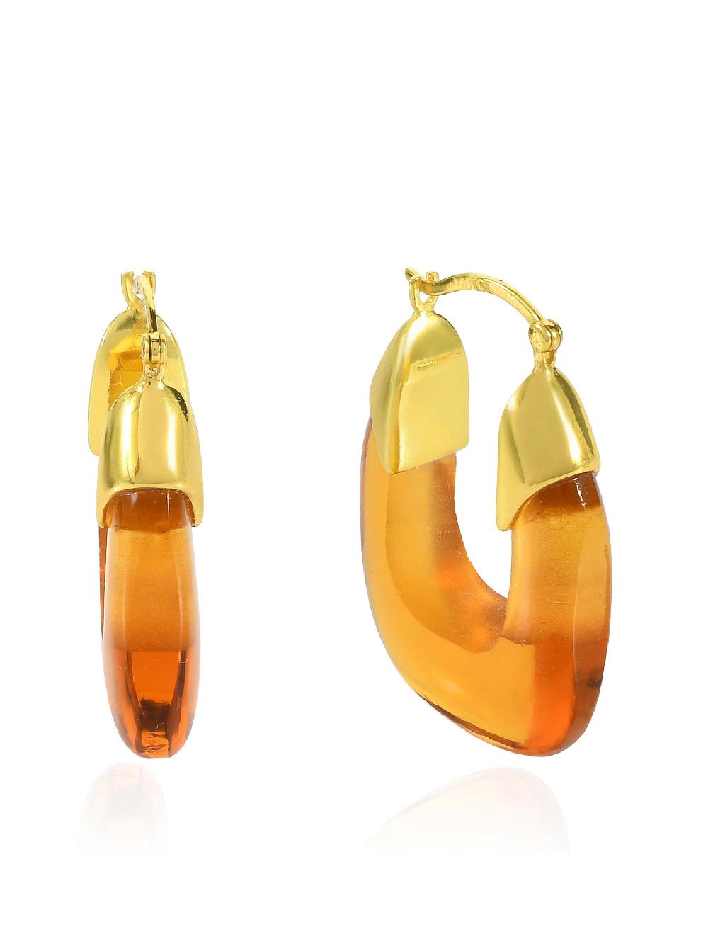 shyla Rafelli Earrings Citrine