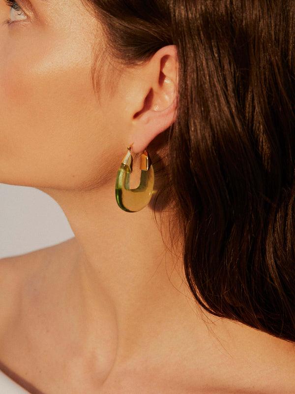 Shyla Rafelli Earrings Green