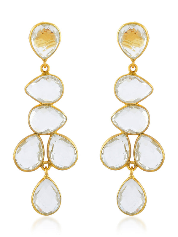 Shyla Sheena Earrings Emerald