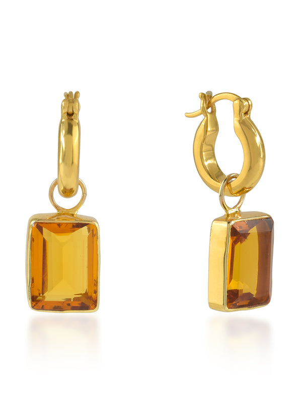Shyla Sorrento Earrings Citrine