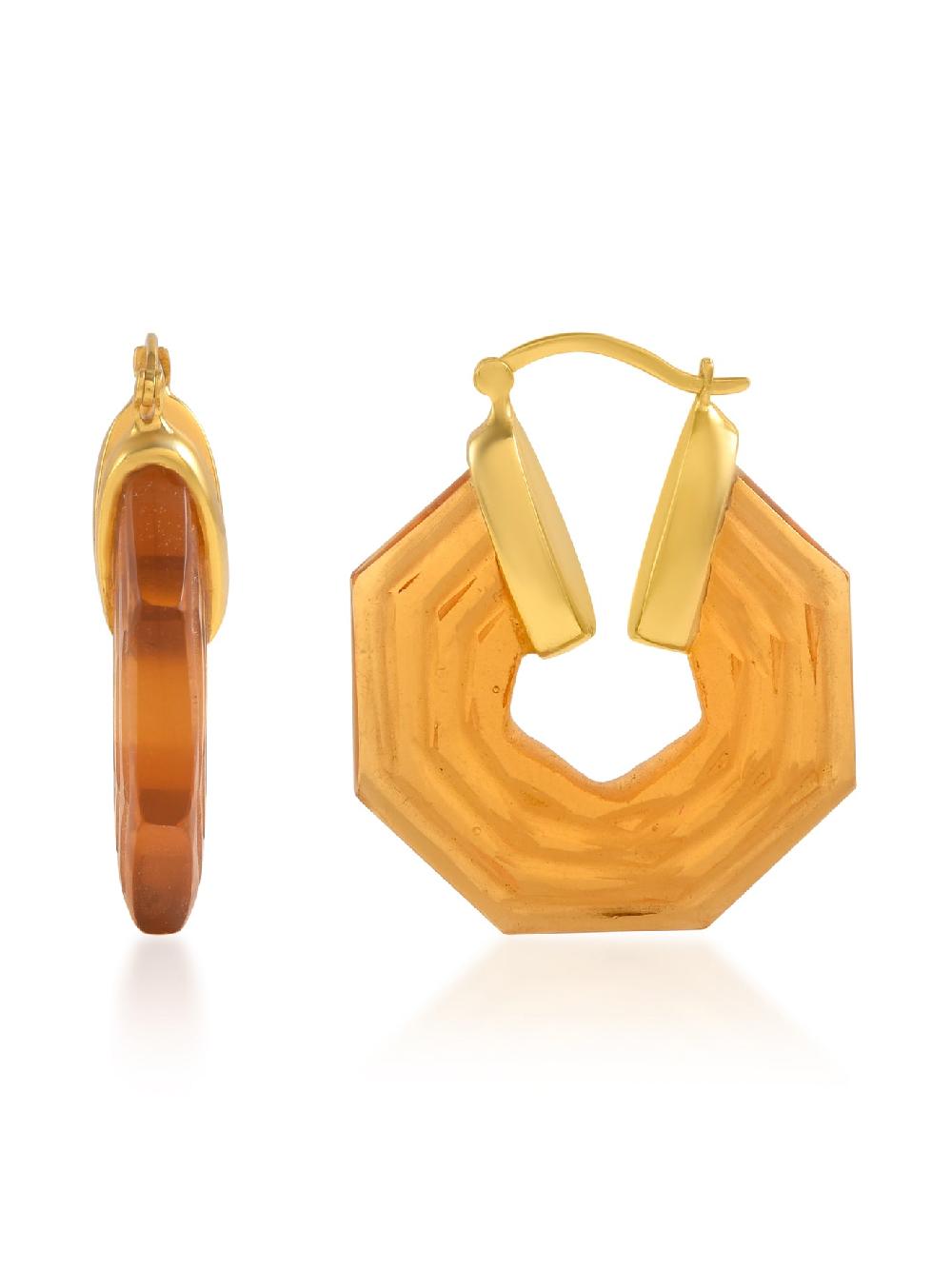 Shyla Sphinx Earrings Citrine