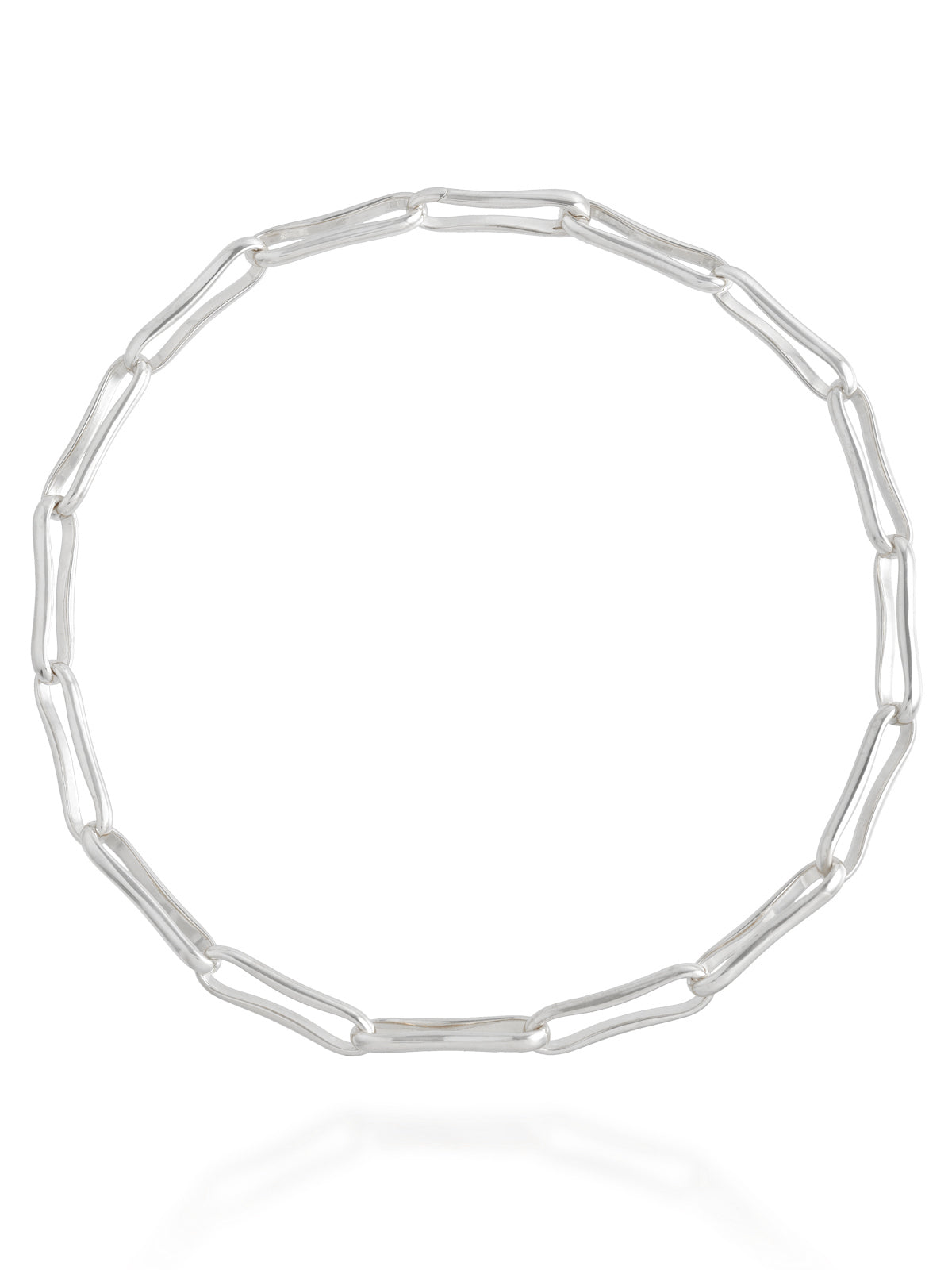 shyla The Chunky Link Necklace Silver