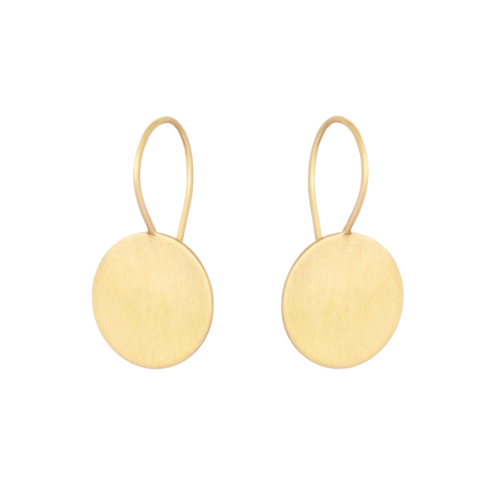 sia taylor 12mm Moon Drop Earrings