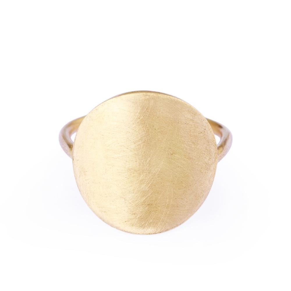 sia taylor 15mm Moon Ring – Size L