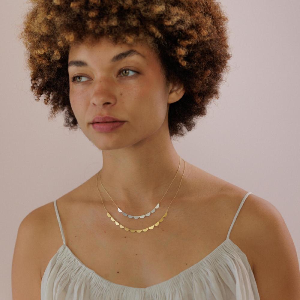 Sia Taylor Cool Half Moon Necklace