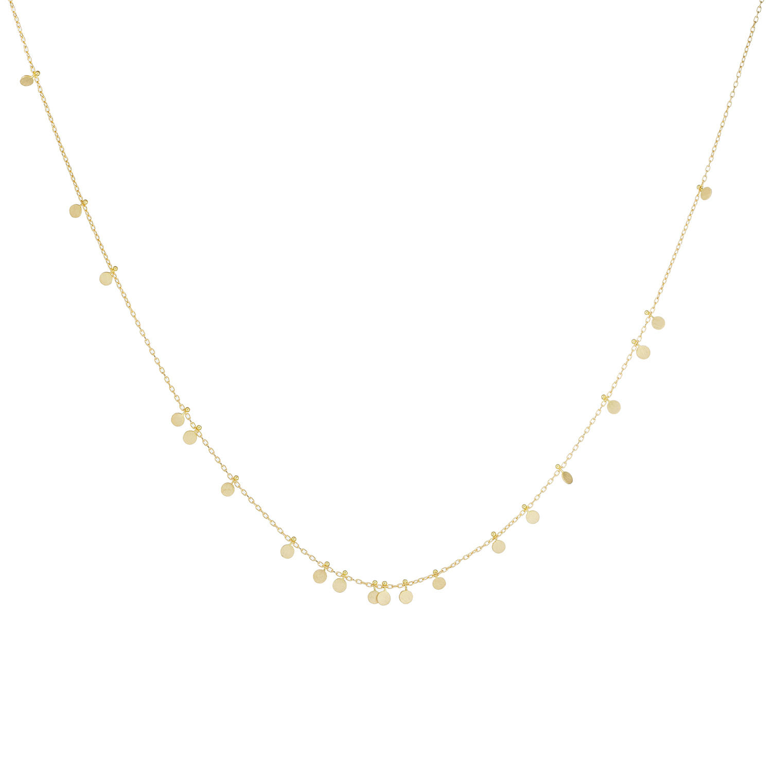 sia taylor Delicate Random Dots Necklace