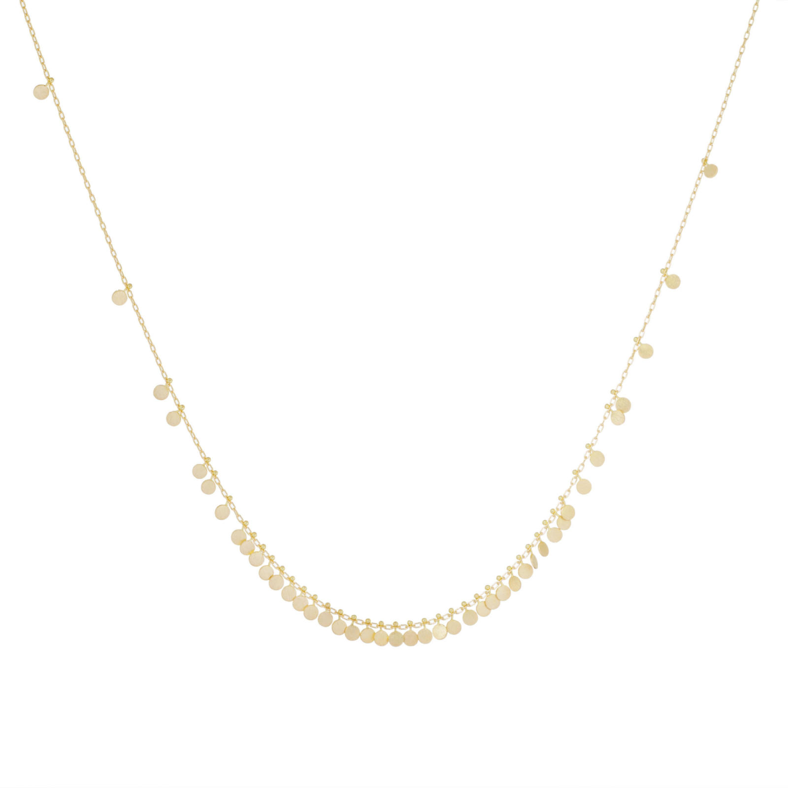 sia taylor Dispersing Dots Arc Necklace