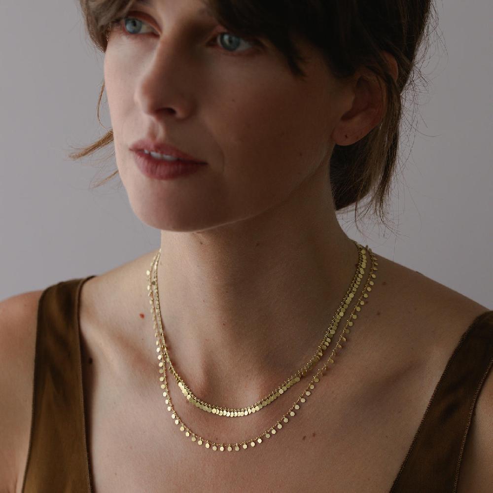 Sia Taylor Evenly Dotted Necklace