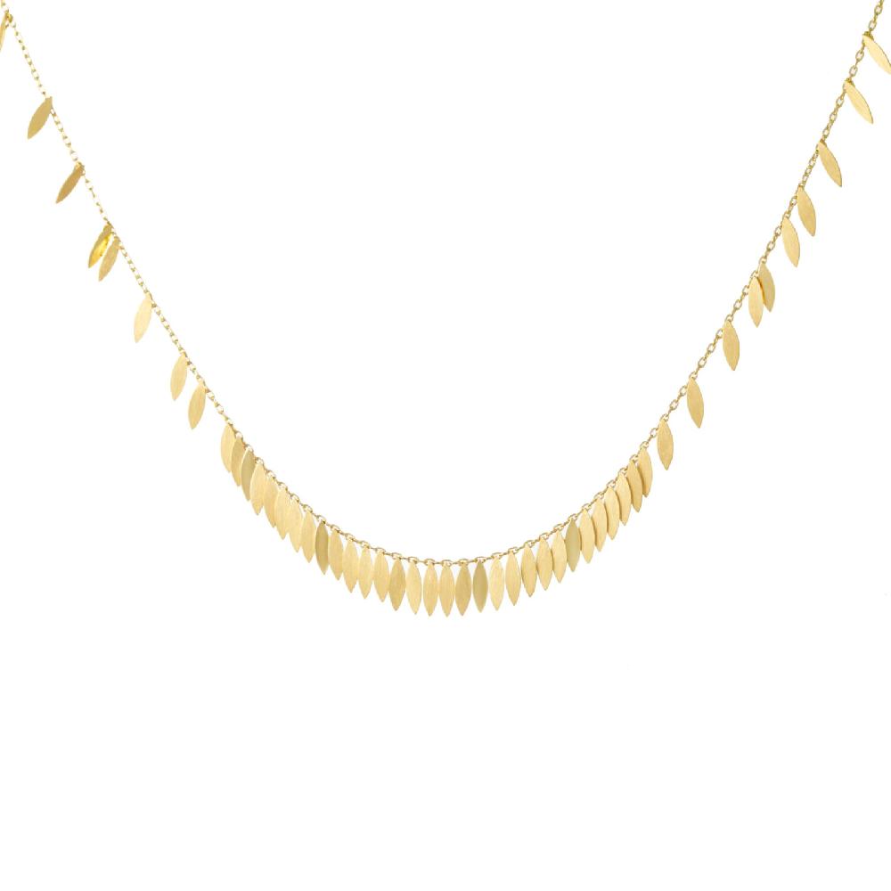 sia taylor Falling Leaf Necklace