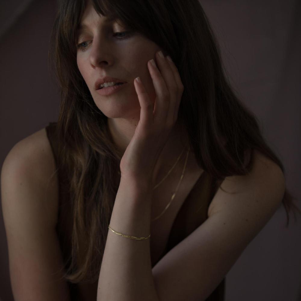 Sia Taylor Grass Seeds Double Chain Bracelet