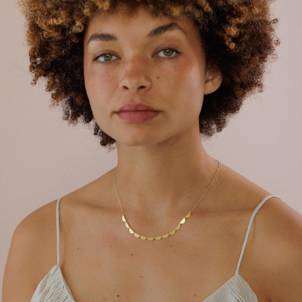 Sia Taylor Half Moon Necklace