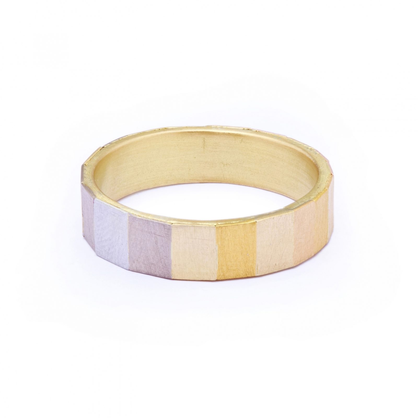 sia taylor Large Faceted Band