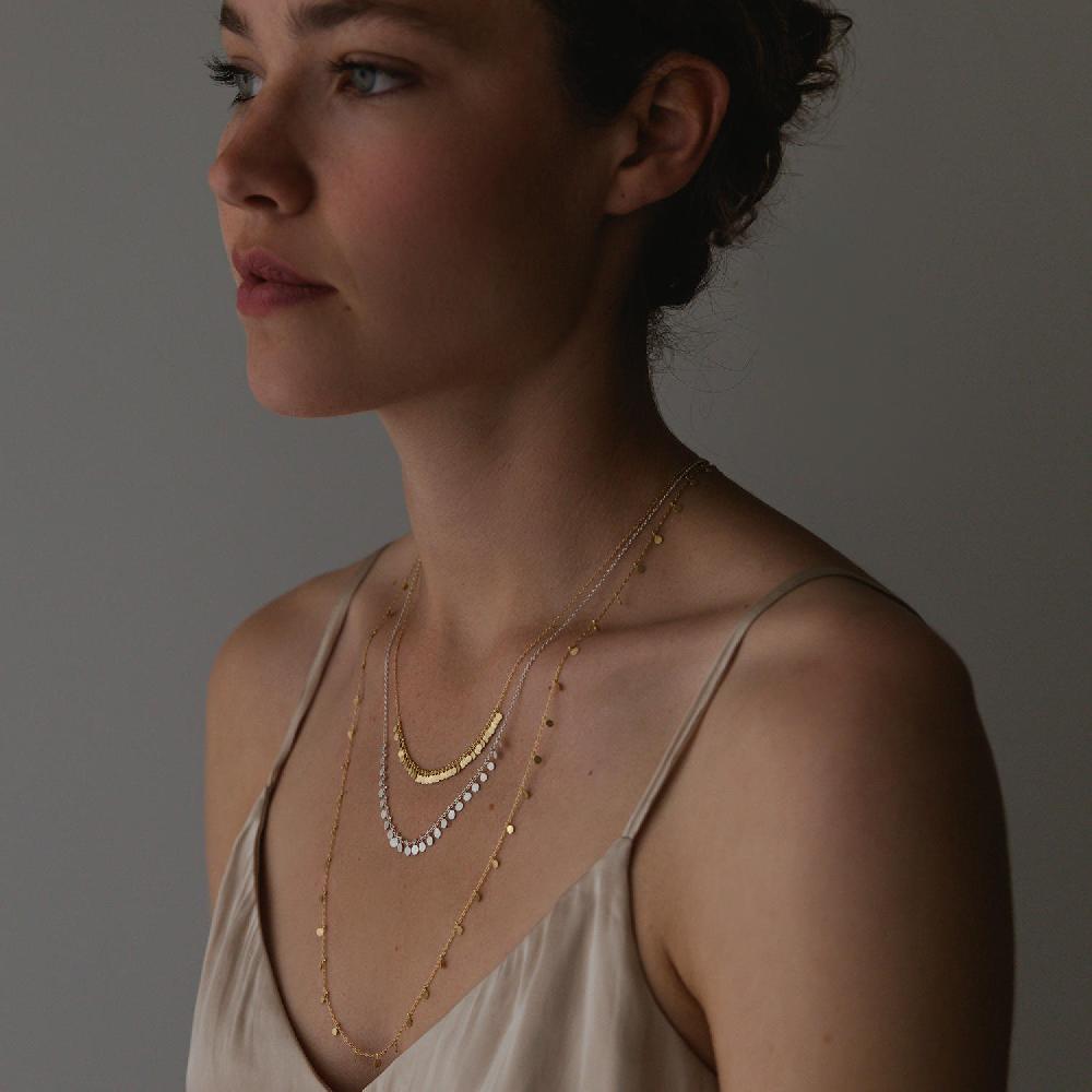 Sia Taylor Long Dot Necklace