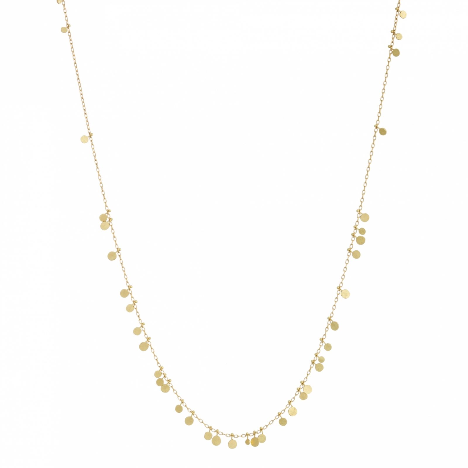 sia taylor Long Random Dots Necklace
