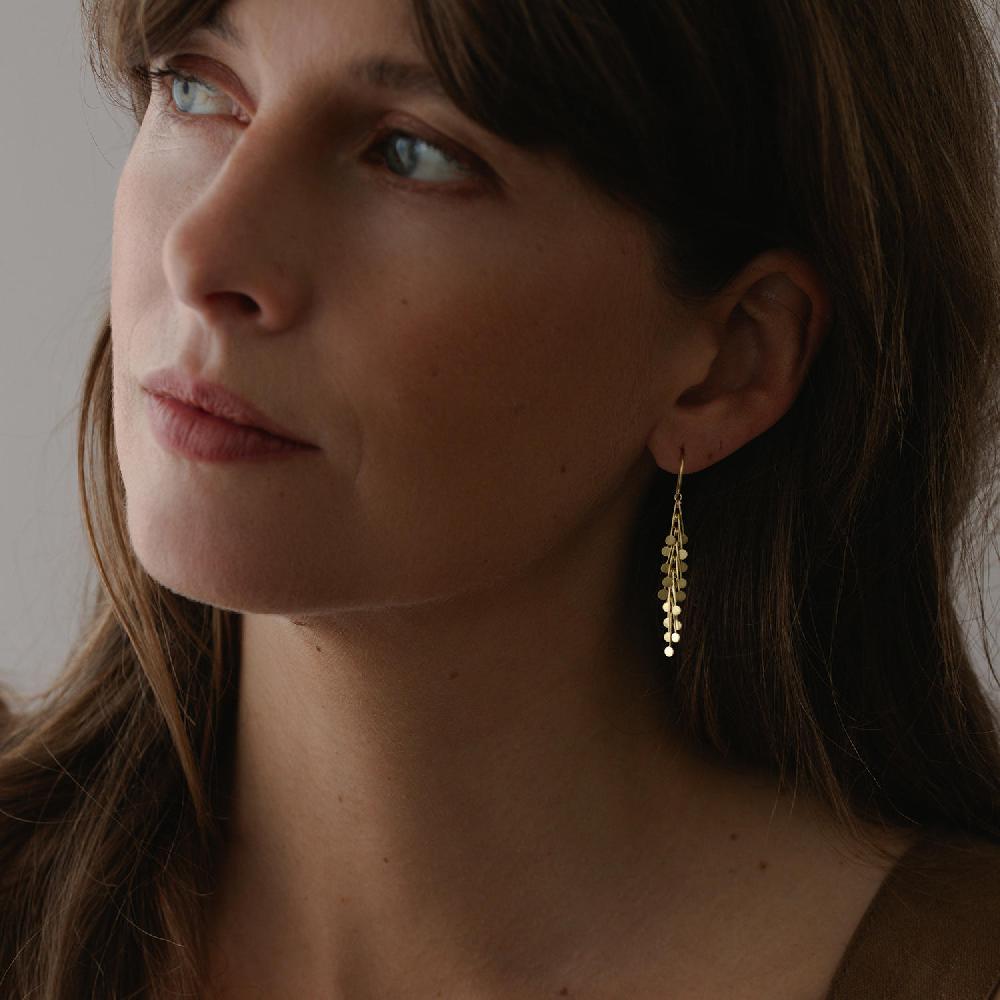 sia Taylor Medium Dot Earrings
