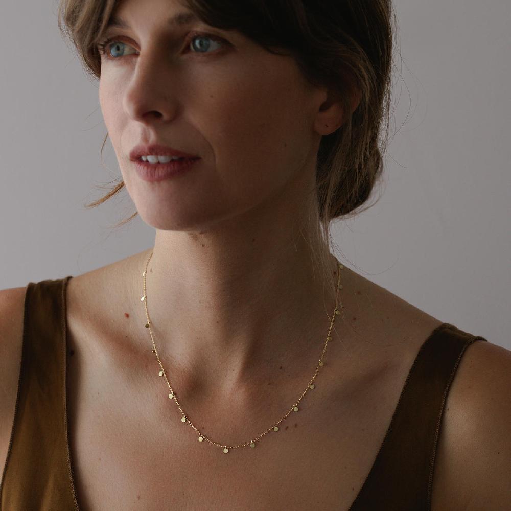Sia Taylor Medium Even Dots Necklace