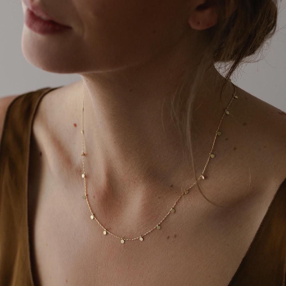 Sia Taylor Medium Even Dots Necklace